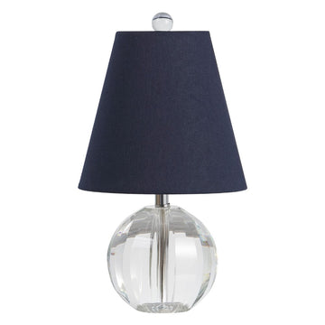 Goddard 16" Crystal Ball/Metal LED Table Lamp